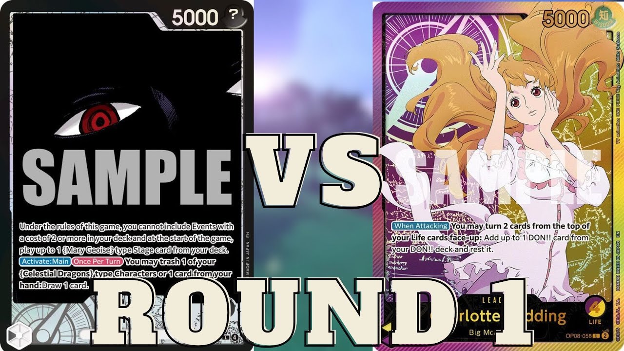 [OP-13] Black IMU Vs Yellow/Purple Pudding | Round 1!!! | No 10 Moms Good For Me!!!!!