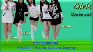 [ENG SUB] Wonder Girls - You're out