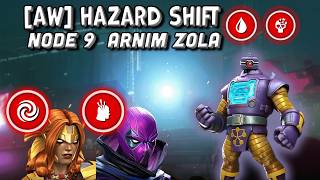 Mcoc Alliance War Node 9 Hazard Shift Arnim Zola vs Angela, Prowler - Power Efficiency, Stone