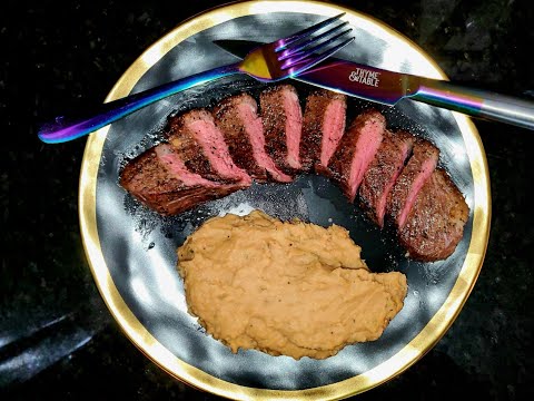 Beautiful Sous Vide Picanha Steaks and Magic Mashed Potatoes