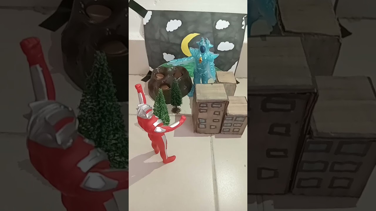 Ultraman Xenon VS DeathFacer And Alien Baltan 