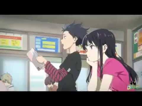 A silent voice hindi dubbed.nishimiya and ishida