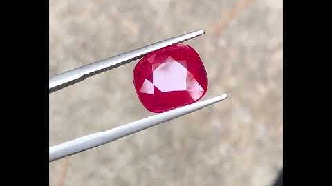 Pigeon Blood Natural Ruby from Afghanistan - Afghan Ruby Gemstones
