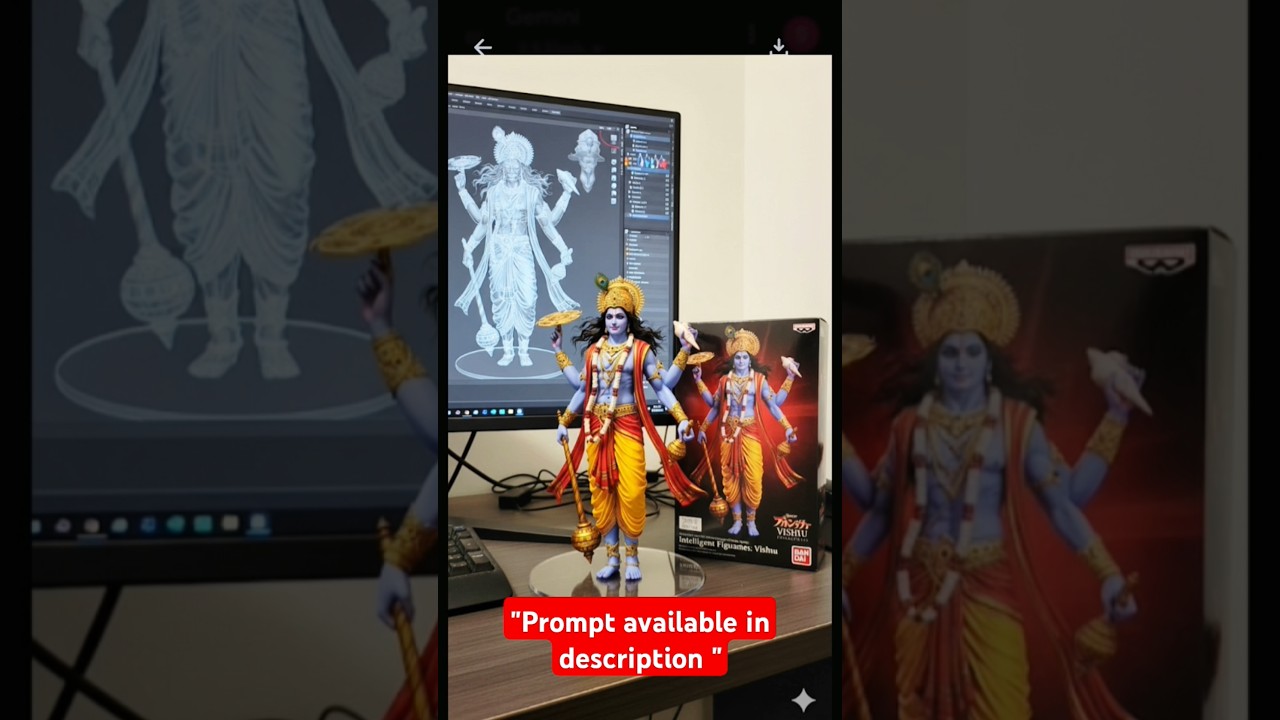 How to Edit Google Gemini AI 3D pic | Viral Gemini AI editing| #trending #viral #gemini #geminiai#3d