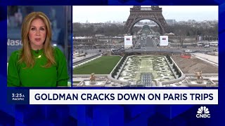 Goldman Sachs cracks down on Paris trips