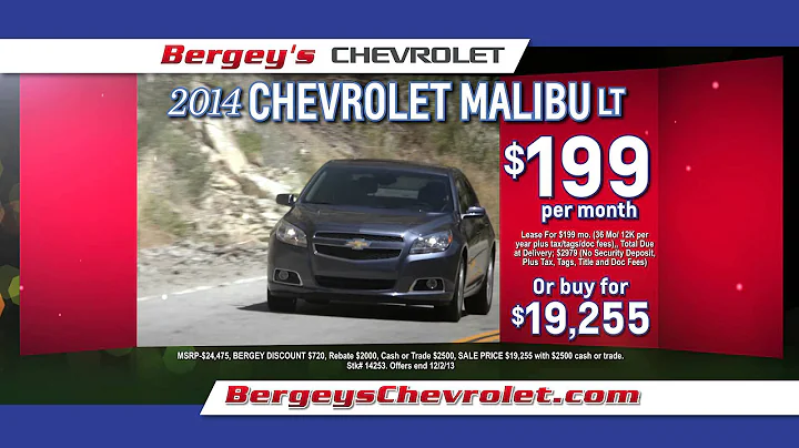 Bergey's Chevrolet - Silverado November