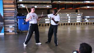 Master Fabien Jolivel -  Double Stick DIsarm Pt1 at Nickelstick Summer Camp 2011