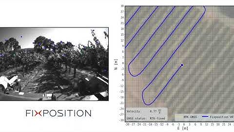 Vineyard Run Fixposition with Vision RTK