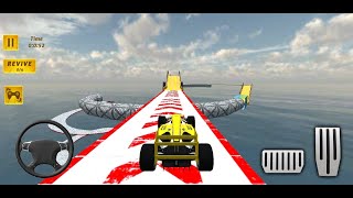 car racing stunts: challenge mode . impossible formula (android gameplay) screenshot 3