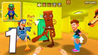 Yellow Maze: Hide & Seek - Gameplay Walkthrough Part 1 - Escape From Backrooms (Android, iOS) screenshot 5