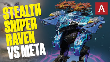Raven Turned Into A Stealth Sniper In War Robots! WR Raven Gameplay