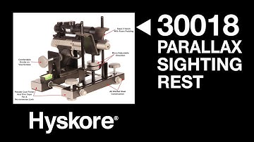 How to use Hyskore’s 30018 Parallax Pistol Rest to Zero a Scoped Pistol in Only 3 Shots