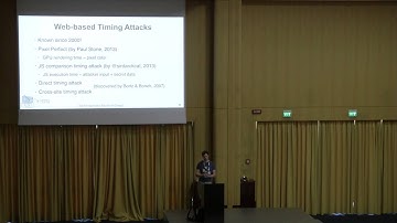 AppSecEU 16 - Tom Van Goethem - The Timing Attacks They Are a - Changin