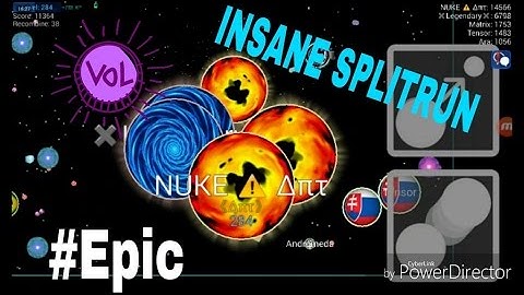 Epic splitrunning - nebulous