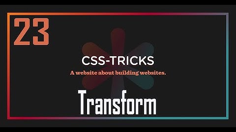 23. CSS Transform | CSS Bangla Tutorial / CSS3 Bangla Tutorial | Complete Web Development Course