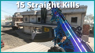 15 Straight Kills! They Can't Kill Me! Warzone Plunder Quads