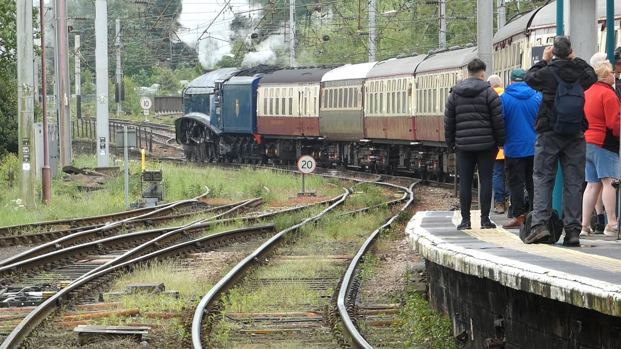 60007 Сэр Найджел посрамляет современную железную дорогу — Карлайл 23.05.24