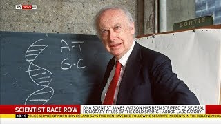 Lab Strips Dna Pioneer Of Honorary Titles Over Views On Race And Intelligence