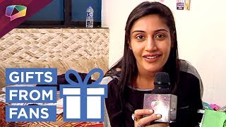 Surbhi Chandna Aka Anika Unwraps Gifts With Kunal And Shrenu | Surprises Fan | Ishqbaaaz