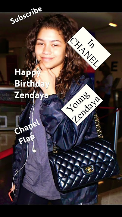 👜 BIRTHDAY GIRL ZENDAYA IN HER CHANEL FLAP BAGS HAPPY BIRTHDAY ZENDAYA  #zendayastyle #zendayaupdate 