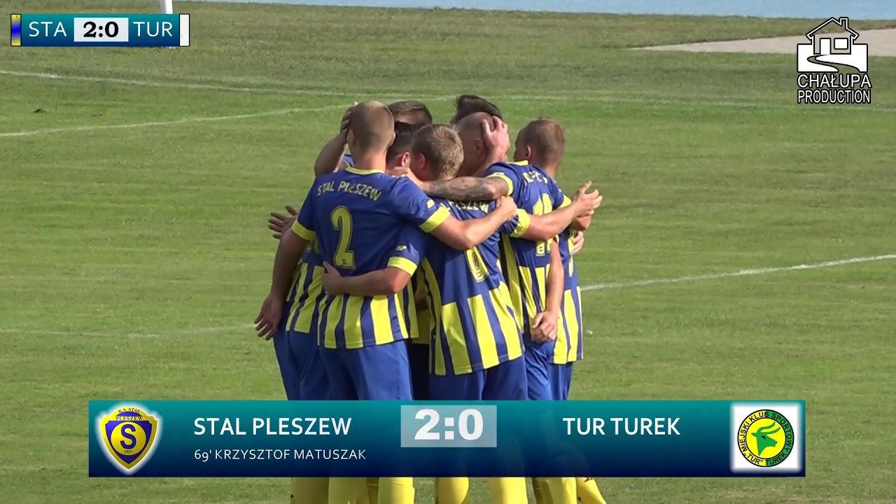 STAL Pleszew vs TUR 1921 Turek  [4-2] - akcje i bramki - Pleszew_ [25/08/2019]