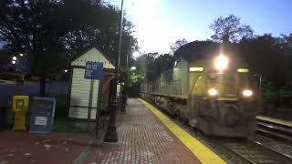 Super Fast CSX Trash Train