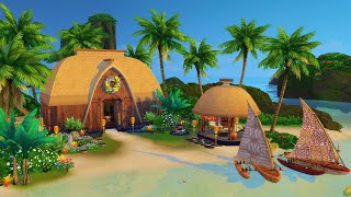 Motunui Village | Moana | - The Disney Save #80 | Sims 4 Speed Build