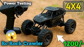 Upgraded RC 4x4 Rock Crawler Unboxing & Test Drive | Best RC Car  2025
