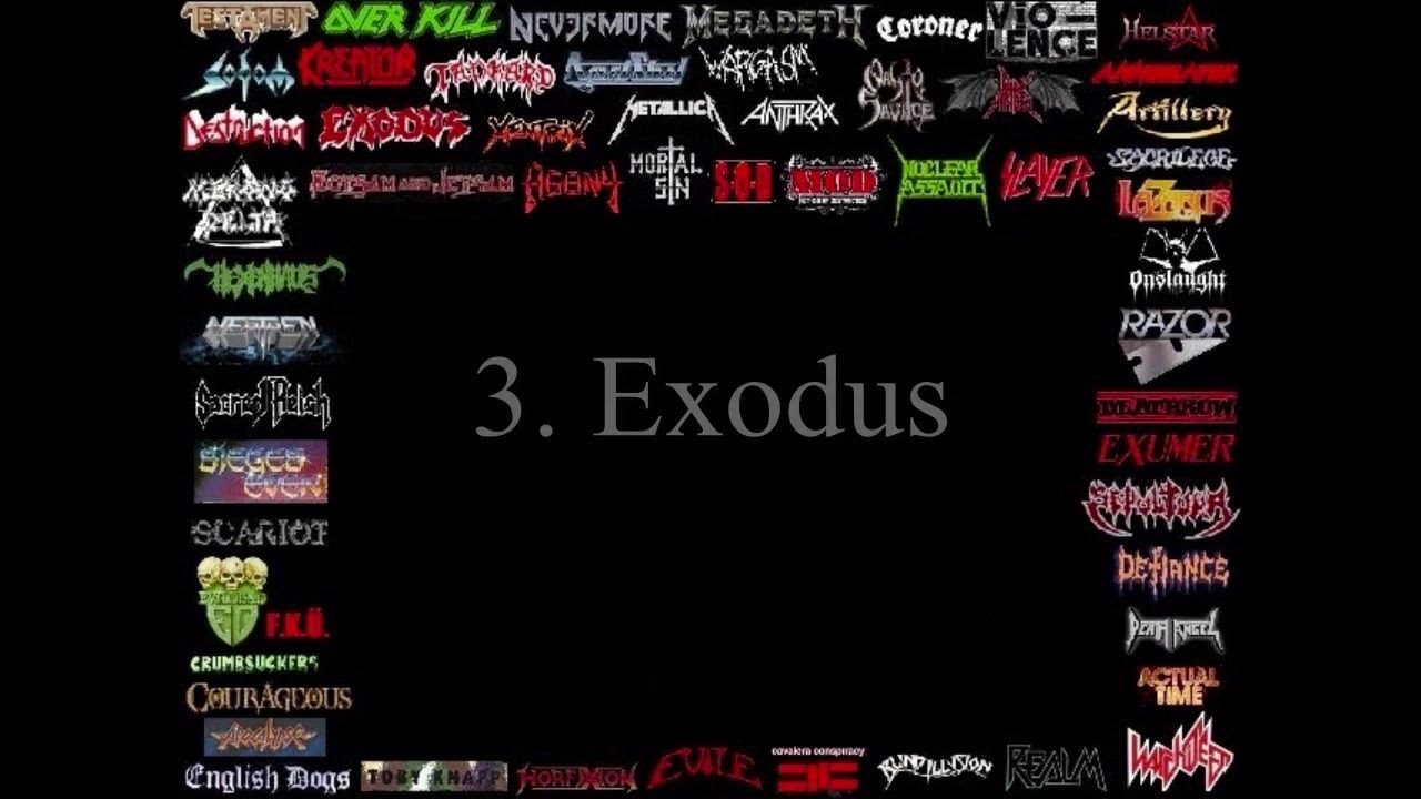 Top 10 Thrash Metal Solos YouTube