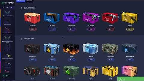 CSGO Case Opening On CSGOCASES.COM (Best Site)