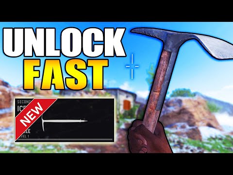 Unlock the *NEW* Free ICE AXE DLC Weapon FAST (Warzone / Vanguard Zombies)