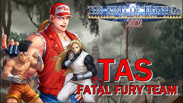 THE KING OF FIGHTERS 2002 ( FATAL FURY TEAM ) ( TAS ) ( NEO GEO ( ARCADE ) ( SNK )