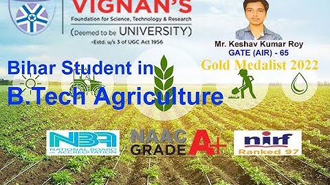 Gold Medalist 2022 - University Topper II Bihar Student II VIGNAN UNIVERSITY II NIRF 95/NAAC A+/ NBA