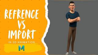 Maya File Referencing Workflow Used in Studios / Crony Animator's