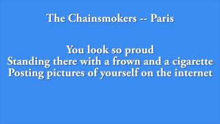 The Chainsmokers - Paris 1 HOUR LOOP AND LYRICS! by Nicholas Pelham 148,361 views 7 years ago 1 hour, 1 minute