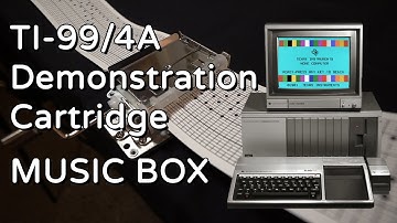 TI-99/4A Demonstration Cartridge MUSIC BOX