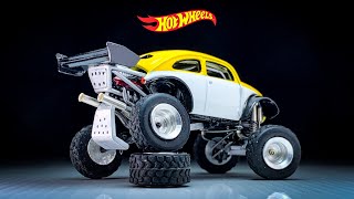 Volkswagen Beetle Custom Baja Fully work Suspension Steering Hot Wheels Custom