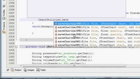 Java prog#82  JFreeChart   Save charts in  png or  jpeg picture format