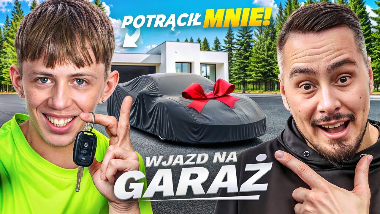 HAJS Z FAME MMA WYDA NA… *WJAZD NA GARAŻ DO WRONEK*