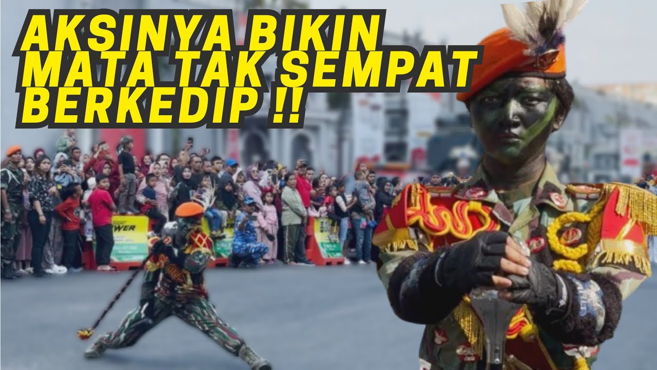 BIKIN MATA TAK SEMPAT BERKEDIP ⁉️ AKSI SALMA DKK DRUMBAND AAU GITA DIRGANTARA KEREN 🔥 #drumband #aau