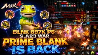 Near 900K BLANK PRIME IS BACK | S.A23 WB Contest | HOF Alliance VS Resistance | Mir4