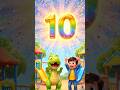 Jump Count Challenge with Dino Pop 1 to 10 #shorts