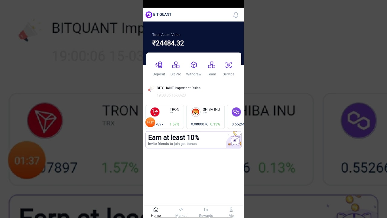 bitquant app bhag gya ya nhi ? 