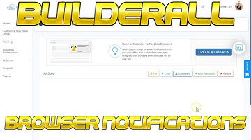 Builderall Browser Notifications