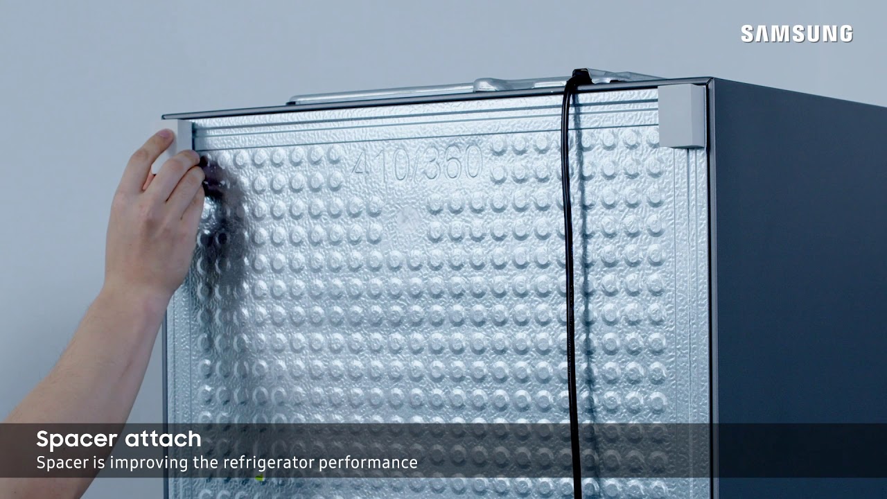 Samsung refrigerator ventilation clearance