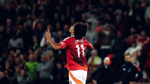Debut goal for zirkzee☺️|Man United 1:0 Fulham | Old Trafford |Premier League. 💯