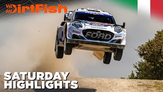 Champions Trade Blows 👊 WRC Rally Italia Sardegna 2024 Saturday Highlights