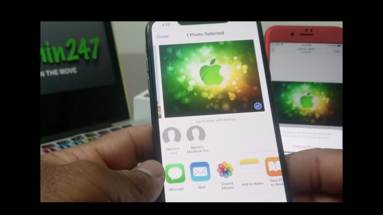 IPhone Xs & Xs Max: How To AirDrop In The New IOS Update 12.1