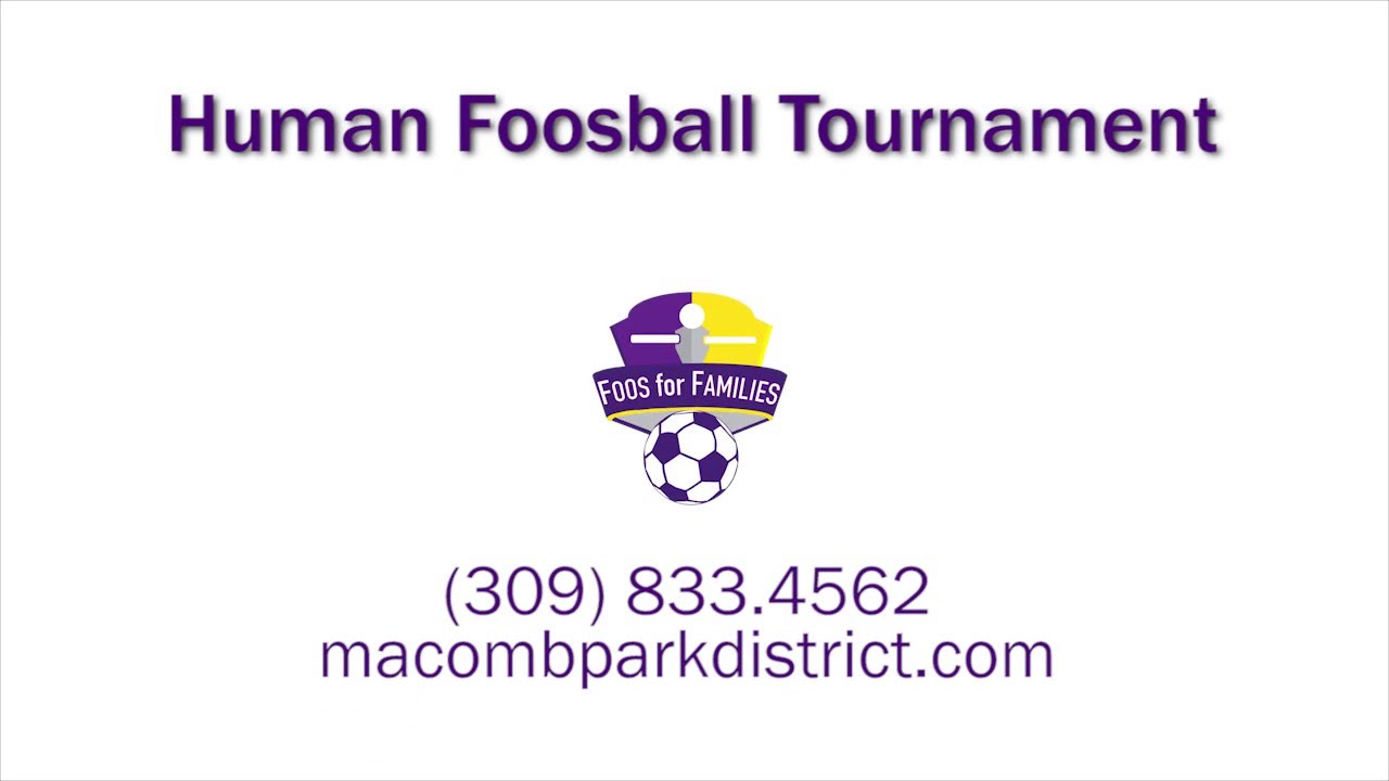 Human Foosball Tournament YouTube