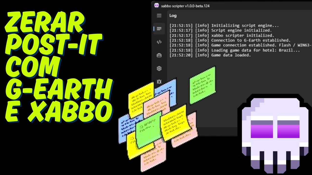 Habbo | Como zerar Post it automaticamente com G-Earth